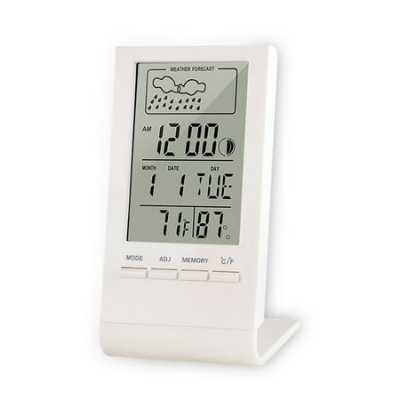 Worallymy LCD Portable Freestanding Humidity Meter Weather Station Temperature Sensor Baby Nursery Clock Supplies
Worallymy LCD Portable Freestanding Humidity Meter Weather Station Temperature Sensor Baby Nursery Clock Supplies