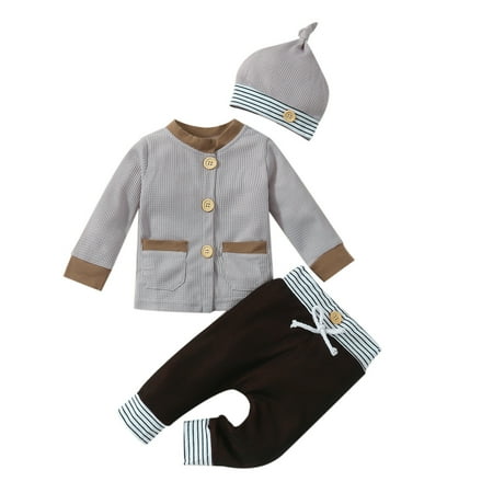 Tracksuit Little Girls Tracksuit Set Toddler Kids Child Baby Boys Girls Long Sleeve Patchwork Coat Jackets Tops Striped Pants Trousers With Hat Clothes Set 3PCS Baby Clothe
Tracksuit Little Girls Tracksuit Set Toddler Kids Child Baby Boys Girls Long Sleeve Patchwork Coat Jackets Tops Striped Pants Trousers With Hat Clothes Set 3PCS Baby Clothe
