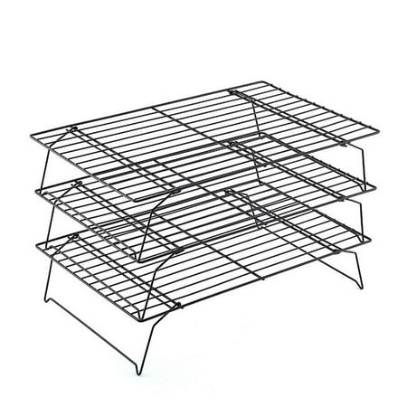 3Layers Stackable Cake Cooling Rack Metal Biscuits Bread Cookie Cooling Rack Net Mat BakingTools Tray Kitchen Accessories ZXH|Baking Inserts
3Layers Stackable Cake Cooling Rack Metal Biscuits Bread Cookie Cooling Rack Net Mat BakingTools Tray Kitchen Accessories ZXH|Baking Inserts