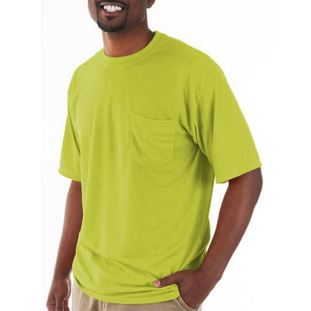 Gildan Big and tall men's classic short sleeve t-shirt with pocket