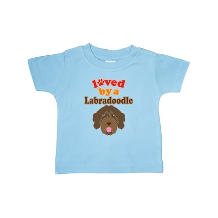 Inktastic Labradoodle Dog Lover Gift Baby Boy or Baby Girl T-Shirt