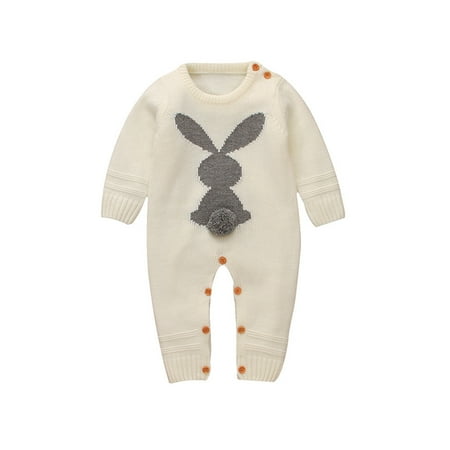 Vikakiooze Newborn Baby Girls Boys Winter Warm Knit Rabbit Sweater Romper Jumpsuit Outfits
Vikakiooze Newborn Baby Girls Boys Winter Warm Knit Rabbit Sweater Romper Jumpsuit Outfits