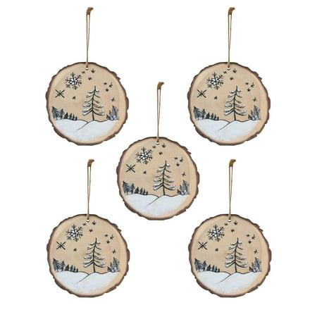 OKBOP Christmas Ornaments Lovely Christmas Round Wooden Hanging Animal Print Pendant
OKBOP Christmas Ornaments Lovely Christmas Round Wooden Hanging Animal Print Pendant