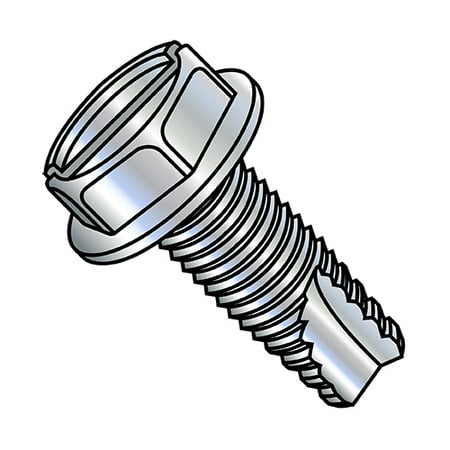 10-32X5/8 Slotted Indented Hex Washer Thread Cutting Screw Type 23 Fully Threaded Zinc (Pack Qty 6 000) BC-11103SW
10-32X5/8 Slotted Indented Hex Washer Thread Cutting Screw Type 23 Fully Threaded Zinc (Pack Qty 6 000) BC-11103SW