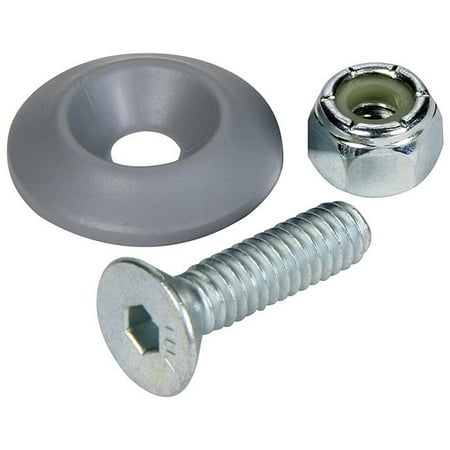 Allstar Performance ALL18685-50 Countersunk Bolt Kit Silver - Pack of 50