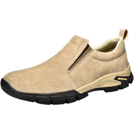 Men s Hiking Shoes Comfortable Slip-on Loafers Outdoor Non-Slip Casual Sports Shoes for Men s Cross-Country Hiking Travel Walking Shoes
