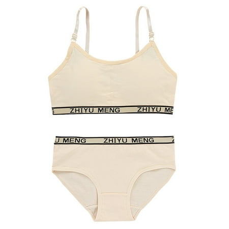 Bra Sport Set Undies Vest Children Girls Underpants Breathable Underwear Briefs Girls Tops