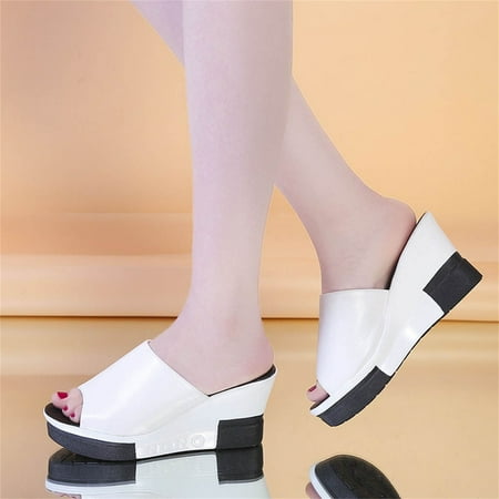 Fidelma Women s Wedges Slippers Casual Women s Sandals Thick Bottom Female Sandals Female Shoes White 39
Fidelma Women s Wedges Slippers Casual Women s Sandals Thick Bottom Female Sandals Female Shoes White 39