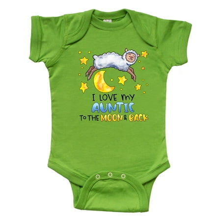 Inktastic I Love my Auntie to the Moon and Back Cute Sheep Gift Baby Boy or Baby Girl Bodysuit
Inktastic I Love my Auntie to the Moon and Back Cute Sheep Gift Baby Boy or Baby Girl Bodysuit