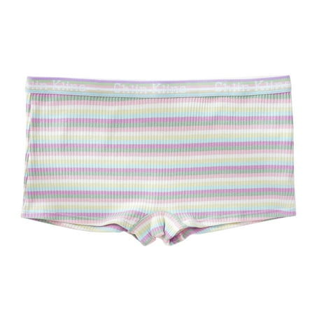 Ladies Panties Stylish Striped Printed High Waist Casual Breathable Comfortable Rainbow Printed Underpants Seaside Leisure Underwears
Ladies Panties Stylish Striped Printed High Waist Casual Breathable Comfortable Rainbow Printed Underpants Seaside Leisure Underwears