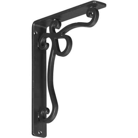Ekena Millwork 1 1/2 W X 7 1/2 D X 10 H Orleans Wrought Iron Bracket (Single Center Brace) Powder Coated Black
Ekena Millwork 1 1/2 W X 7 1/2 D X 10 H Orleans Wrought Iron Bracket (Single Center Brace) Powder Coated Black