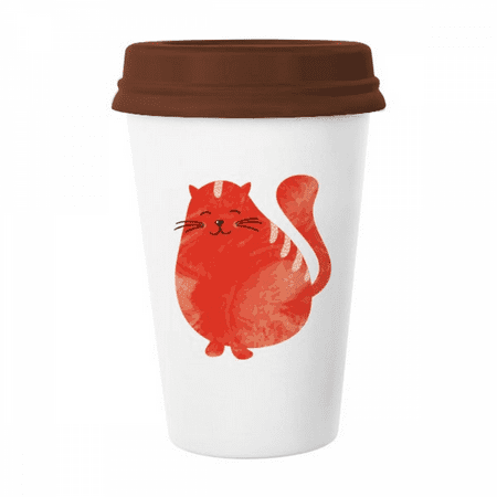 Orange Sling Fat Cat Animal Watercolor Mug Coffee Drinking Glass Pottery Cerac Cup Lid
Orange Sling Fat Cat Animal Watercolor Mug Coffee Drinking Glass Pottery Cerac Cup Lid