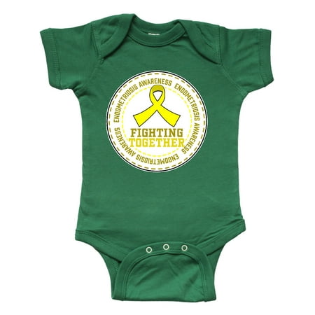 Inktastic Fighting Together- Endometriosis Awareness yellow ribbon Gift Baby Boy or Baby Girl Bodysuit
Inktastic Fighting Together- Endometriosis Awareness yellow ribbon Gift Baby Boy or Baby Girl Bodysuit