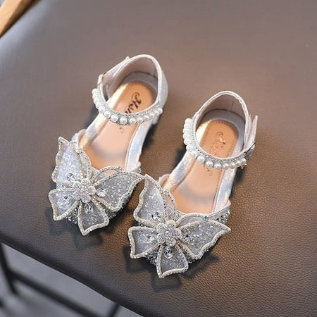Summer Girls Sandals Fashion Sequins Rhinestone Bow Girls Princess Shoes Baby Girl Shoes Flat Heel Sandals Size 21-35
Summer Girls Sandals Fashion Sequins Rhinestone Bow Girls Princess Shoes Baby Girl Shoes Flat Heel Sandals Size 21-35