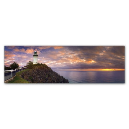 Trademark Fine Art 'Cape Byron Lighthouse' Canvas Art by Doug Cavanah