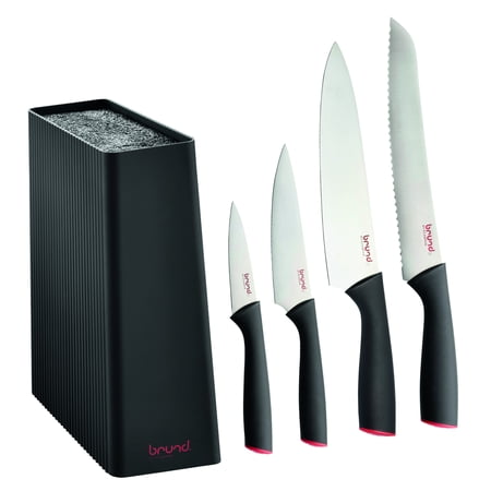 Brund EasyCut 5pc Knife Block Set