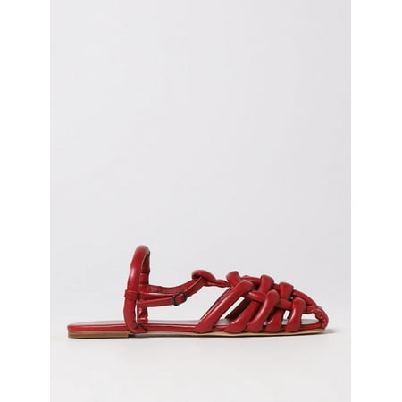 Hereu Flat Sandals Woman Red Woman
