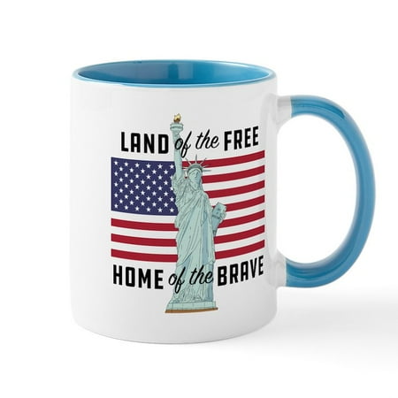 CafePress - Land Of The Free Home Of The Brave Mugs - 11 oz Ceramic Mug - Novelty Coffee Tea Cup
CafePress - Land Of The Free Home Of The Brave Mugs - 11 oz Ceramic Mug - Novelty Coffee Tea Cup