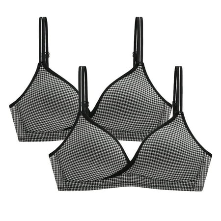 Bra 2Pcs Women Sexy Simple Lattice Plaid Adjustable Shoulder Strap Underwire Underwear Bra
Bra 2Pcs Women Sexy Simple Lattice Plaid Adjustable Shoulder Strap Underwire Underwear Bra