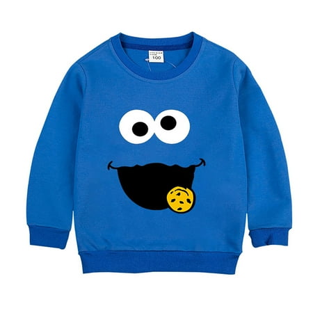 Cartoon printed children’s round neck sweater cotton pullover long sleeve loose top children’s wear
Cartoon printed children’s round neck sweater cotton pullover long sleeve loose top children’s wear