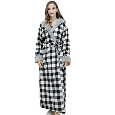 BRAND BIG PROMOTION!Winter Autumn Women s Plaid Fleece Hooded Robes Cozy Fluffy Long Bathrobe Latte Fleece Thickening Bathrobe
BRAND BIG PROMOTION!Winter Autumn Women s Plaid Fleece Hooded Robes Cozy Fluffy Long Bathrobe Latte Fleece Thickening Bathrobe