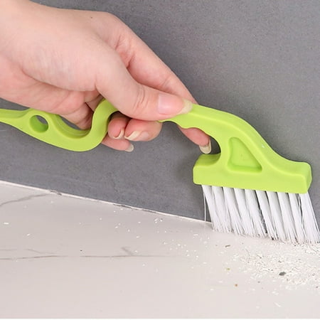 KEVCHE Hand-held Groove Cleaning Tools Door Window Track Kitchen Cleaning Brushes - Green
KEVCHE Hand-held Groove Cleaning Tools Door Window Track Kitchen Cleaning Brushes - Green