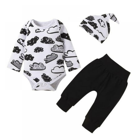 SYNPOS 0-18M Baby Boy Clothes Newborn Outfits Long Sleeve Romper Outfits Long Pants Toddler Baby Boy Outfits Set
SYNPOS 0-18M Baby Boy Clothes Newborn Outfits Long Sleeve Romper Outfits Long Pants Toddler Baby Boy Outfits Set