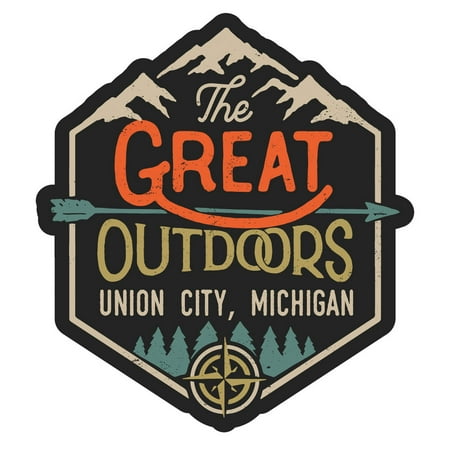 Union City Michigan The Great Outdoors Design 2-Inch Fridge Magnet