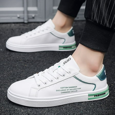 Uinagy Men s Fashion Round Toe Lace Up Leather White Shoes Casual Comfortable Breathable Sneakers
Uinagy Men s Fashion Round Toe Lace Up Leather White Shoes Casual Comfortable Breathable Sneakers
