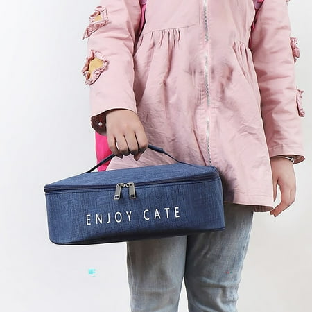Tiitstoy Lunch Bag Women Insulated Lunch Bag Thermal Bento Bag with Handle for Women Men Adult Kids Blue
Tiitstoy Lunch Bag Women Insulated Lunch Bag Thermal Bento Bag with Handle for Women Men Adult Kids Blue