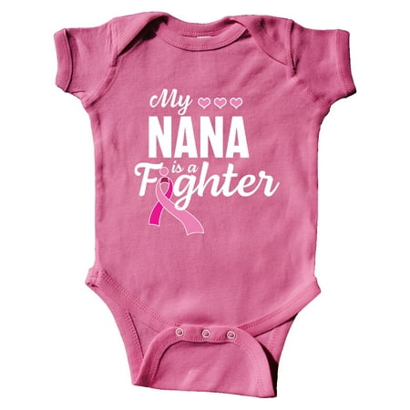 Inktastic Breast Cancer Awareness My Nana is a Fighter Gift Baby Boy or Baby Girl Bodysuit
Inktastic Breast Cancer Awareness My Nana is a Fighter Gift Baby Boy or Baby Girl Bodysuit