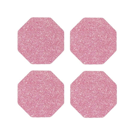 Drink Coasters Set of 4 Glitter Pink Leather Coasters for Coffee Table Protector Heat Resistant Cute Coasters for Home Decor Housewarming Gifts Bar Kitchen 4 Inch Octagon
Drink Coasters Set of 4 Glitter Pink Leather Coasters for Coffee Table Protector Heat Resistant Cute Coasters for Home Decor Housewarming Gifts Bar Kitchen 4 Inch Octagon