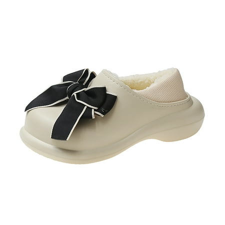 Fesfesfes Ladies Winter Warm Slippers Indoor Plush Bow Outdoor Waterproof Bag With Thick Soled Cute Woman Shoes On Sale
Fesfesfes Ladies Winter Warm Slippers Indoor Plush Bow Outdoor Waterproof Bag With Thick Soled Cute Woman Shoes On Sale