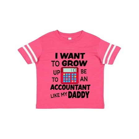 Inktastic I Want to Grow Up to Be an Accountant Like My Daddy Gift Toddler Boy or Toddler Girl T-Shirt
Inktastic I Want to Grow Up to Be an Accountant Like My Daddy Gift Toddler Boy or Toddler Girl T-Shirt