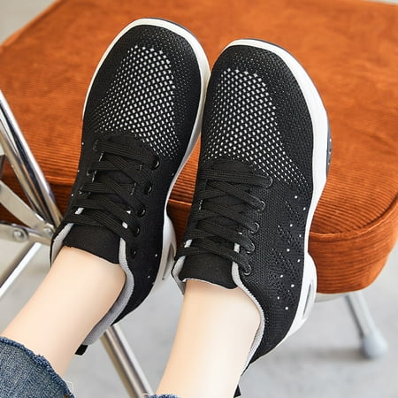 Fashion Autumn Women Sports Shoes Flat Lightweight Mesh Breathable Comfortable Lace Up Solid Color
Fashion Autumn Women Sports Shoes Flat Lightweight Mesh Breathable Comfortable Lace Up Solid Color