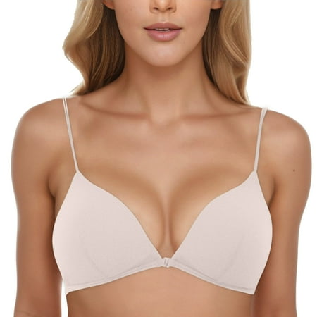 ZMHEGW Womens Bras Lingerie French Beauty Back Front Buckle Triangle Cup Seamless Bralettes Underwear
ZMHEGW Womens Bras Lingerie French Beauty Back Front Buckle Triangle Cup Seamless Bralettes Underwear