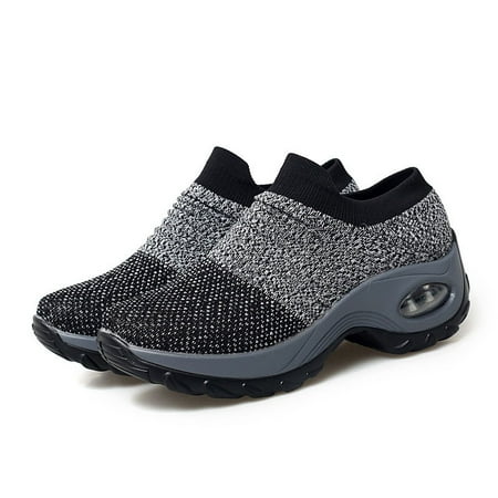 Women s Walking Shoes Sock Sneakers Slip on Mesh Platform Air Cushion Athletic Nurse Shoes Arch Support Comfortable
Women s Walking Shoes Sock Sneakers Slip on Mesh Platform Air Cushion Athletic Nurse Shoes Arch Support Comfortable