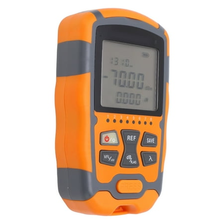 Optical Power Meter 10 Standard Wavelengths Multifunctional Fiber Tester Handheld Calibration Function For Communication 30MW
Optical Power Meter 10 Standard Wavelengths Multifunctional Fiber Tester Handheld Calibration Function For Communication 30MW