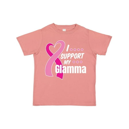 Inktastic Breast Cancer Awareness I Support My Glamma with Pink Ribbon Gift Toddler Boy or Toddler Girl T-Shirt
Inktastic Breast Cancer Awareness I Support My Glamma with Pink Ribbon Gift Toddler Boy or Toddler Girl T-Shirt
