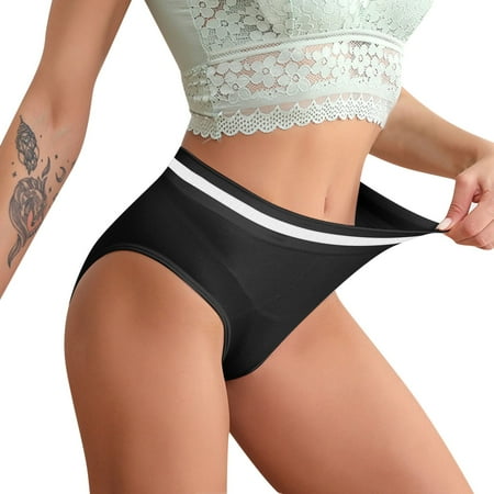 Yuelianxi Women High Waist Seamless Panties Cotton Crotch Abdomen Girls Fashion Breathable Seamless Ladies Briefs
Yuelianxi Women High Waist Seamless Panties Cotton Crotch Abdomen Girls Fashion Breathable Seamless Ladies Briefs