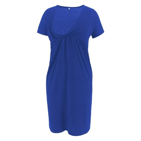 asdoklhq Maternity Dress Pregnant Women Clothes V Neck Short Sleeved Maternity Breastfeeding Casual Dress
asdoklhq Maternity Dress Pregnant Women Clothes V Neck Short Sleeved Maternity Breastfeeding Casual Dress