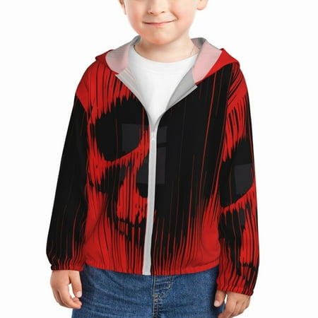 Goofa Minimalist Skull Red Printed Kids Zip-Up Hoodie Girls Boys UPF50+ Sun Protection Jacket Hooded Cooling Shirt-2 Years
Goofa Minimalist Skull Red Printed Kids Zip-Up Hoodie Girls Boys UPF50+ Sun Protection Jacket Hooded Cooling Shirt-2 Years