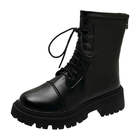 ASEIDFNSA Wide Calf High Boots for Women Womens Snow Boots Fashion Women S Shoes British Style Leather Lace Up Back Zipper Solid Casual Boots
ASEIDFNSA Wide Calf High Boots for Women Womens Snow Boots Fashion Women S Shoes British Style Leather Lace Up Back Zipper Solid Casual Boots