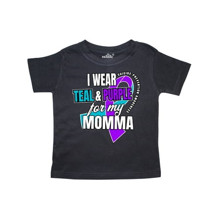 Inktastic Suicide Prevention I Wear Teal and Purple for My Momma Gift Toddler Boy or Toddler Girl T-Shirt
Inktastic Suicide Prevention I Wear Teal and Purple for My Momma Gift Toddler Boy or Toddler Girl T-Shirt