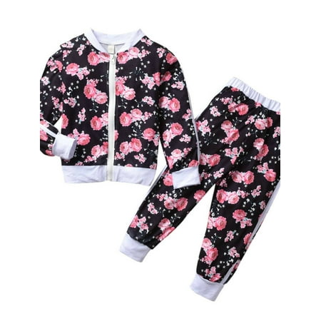 elfinBE Baby Girl Rose Printed Long Sleeved Jacket And Pants 2PCs Set Outfits 2-7Years
elfinBE Baby Girl Rose Printed Long Sleeved Jacket And Pants 2PCs Set Outfits 2-7Years