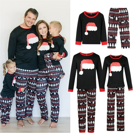 Christmas Mother Kids Matching Suits Family Matching Pajamas Outfits Sleepwear Pyjamas with Xmas Hat Pattern
Christmas Mother Kids Matching Suits Family Matching Pajamas Outfits Sleepwear Pyjamas with Xmas Hat Pattern
