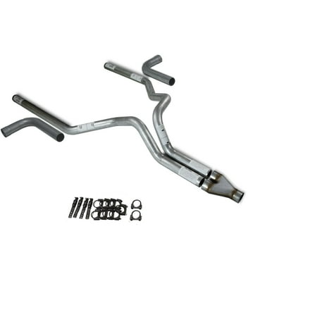 Chevy GMC 1500 15-18 3 Dual Truck Exhaust Kits Y pipe Side Exit