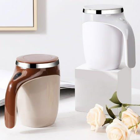 GROFRY 380ml Automatic Ergonomic Stirring Cup Stainless Steel Practical Leakproof Coffee Mixing Cup for Home
GROFRY 380ml Automatic Ergonomic Stirring Cup Stainless Steel Practical Leakproof Coffee Mixing Cup for Home