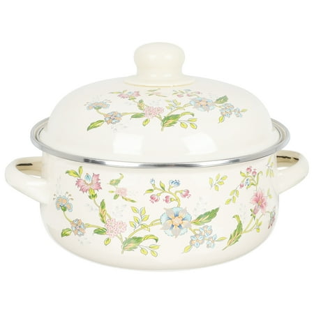 Homemaxs Household Stockpot Binaural Soup Pot Enamel Stock Pot Flat Bottom Stew Pot
Homemaxs Household Stockpot Binaural Soup Pot Enamel Stock Pot Flat Bottom Stew Pot