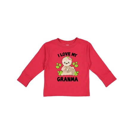 Inktastic Cute Sloth I Love My Granma with Green Leaves Gift Toddler Boy or Toddler Girl Long Sleeve T-Shirt
Inktastic Cute Sloth I Love My Granma with Green Leaves Gift Toddler Boy or Toddler Girl Long Sleeve T-Shirt